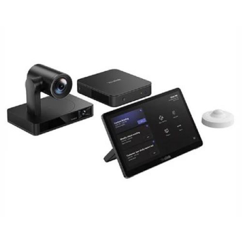 IPY-ZVCS80-C5U-000 Yealink ZVCS80-C5U-000 Zoom Rooms video conferencing system medium-to-large meeting spaces, Quad-lens 4K PTZ