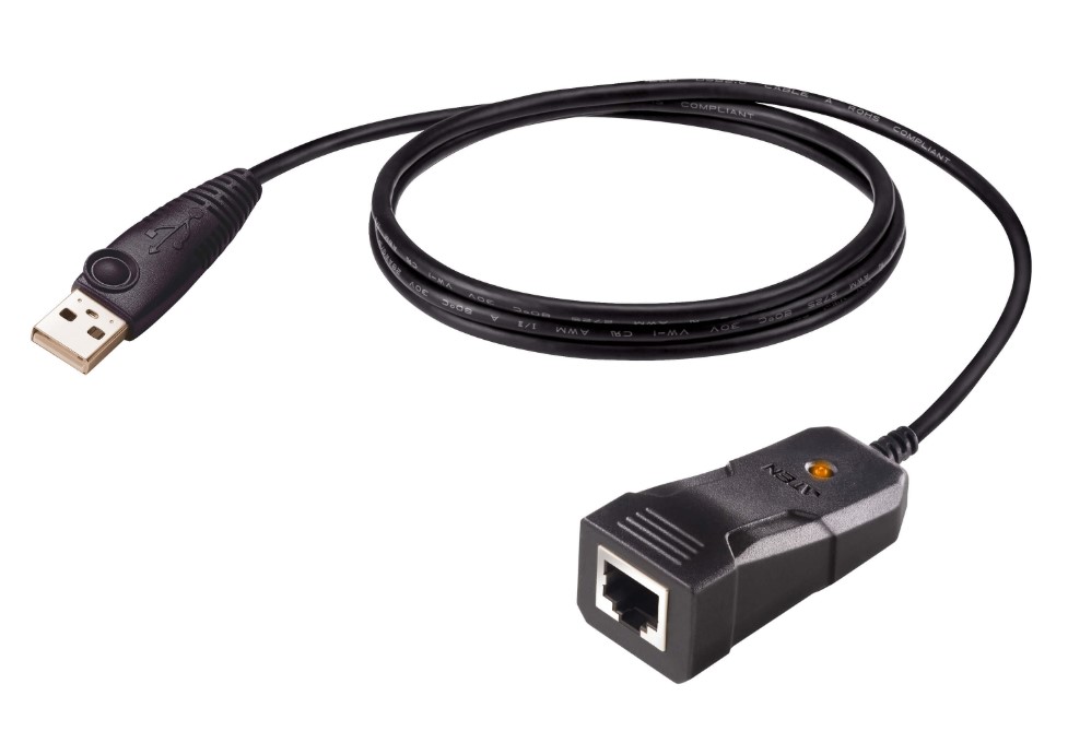 [USA-UC232BF-AT] USA-UC232BF-AT Aten USB to RJ-45 (RS-232) Console Adapter (FTDI/1.2 m), Adopts FTDI chip for enhanced device compatibility