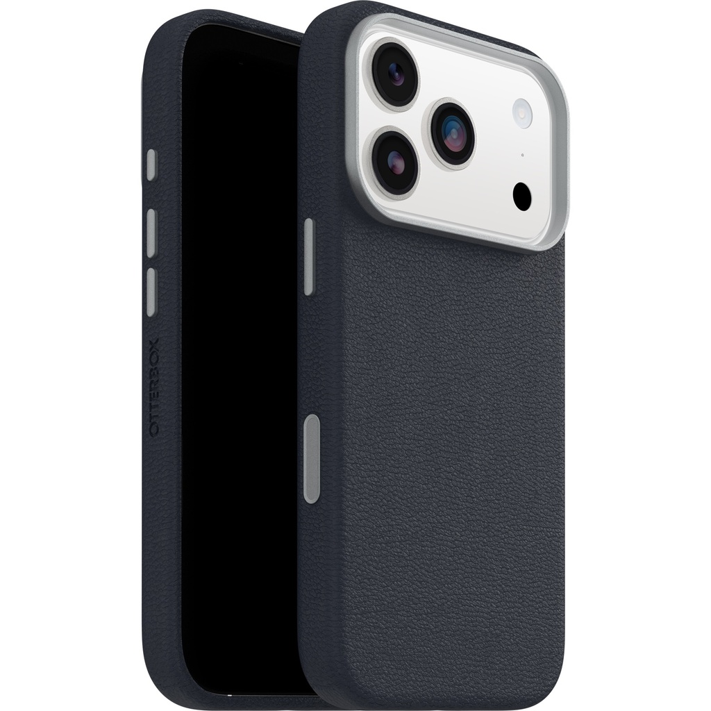 MPA-77-99053 OtterBox Symmetry Cactus Leather MagSafe Apple iPhone 17 Pro (6.3') Case Blue Sentiment - (77-99053), DROP+ 3X Military Standard, 7 Years Warranty