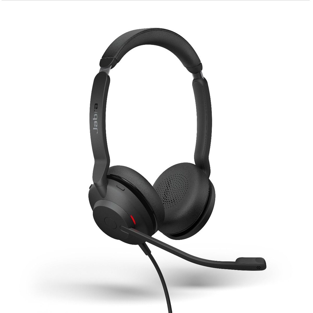 SPJ-E2-30SE-D-UC-CA Jabra Evolve2 30 SE Wired USB-C/A UC Stereo Dual Headset, Lightweight & Durable, Noise Isolating Ear Cushions, Plug-and-play, 2-Mic, 2Yr Warranty