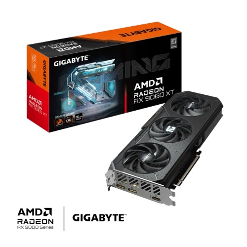 [VCG-R9060XTGAMINGOC-16GD] VCG-R9060XTGAMINGOC-16GD Gigabyte GV-R9060XTGAMING OC-16GD, Radeon™ RX 9060 XT, 16GB, GDDR6, PCI-E 5.0, ATX, HDMI 2.1b *2  (embargo)