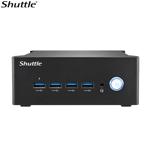 SYS-NA10H7 Shuttle NA10H7 Industrial Computer -AMD Ryzen R7-8845HS, 2x DDR5, 1x M.2 2280, 2x HDMI, 2x DP, 8x USB, 2x Realtek 2.5G LAN, 1x M.2 2230