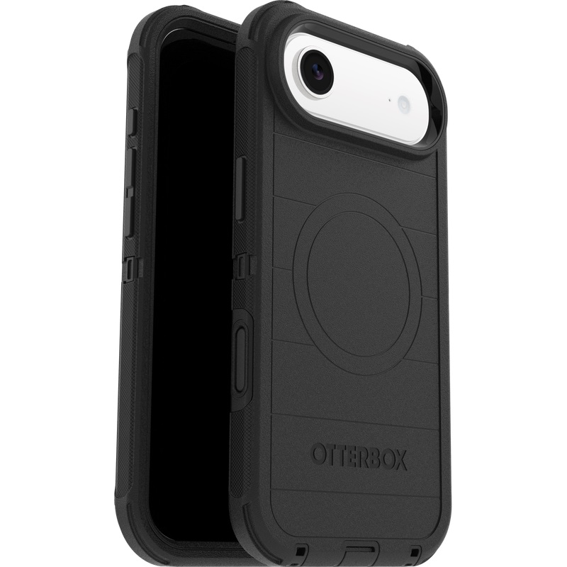 MPA-77-98368 OtterBox Defender Pro MagSafe Apple iPhone Air (6.5') Case Black - (77-98368), DROP+ 7X Military Standard, Raised Edges, 7 Years Warranty