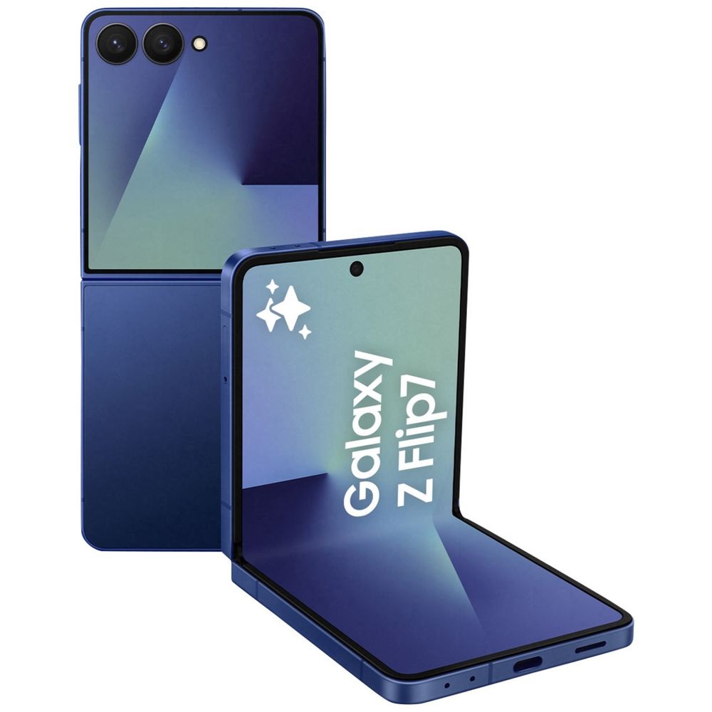MF-SM-F766BDBAATS Samsung Galaxy Z Flip7 5G 256GB - Blue Shadow *AU STOCK*, 6.9', Full HD+, 120Hz, 12GB/256GB, 50MP/10MP, Single+ eSIM, 4300mAh, 2 Years Warranty