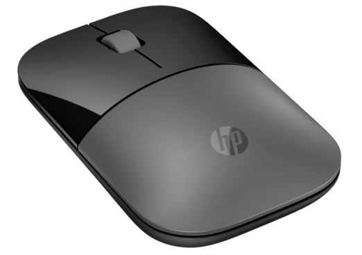 NAHP-758A9AA HP Wireless Mouse Z3700 Dual Silver ambidextrous design Optical Bluetooth USB-A Compatible with Windows 11 /10 macOS and Chrome OS