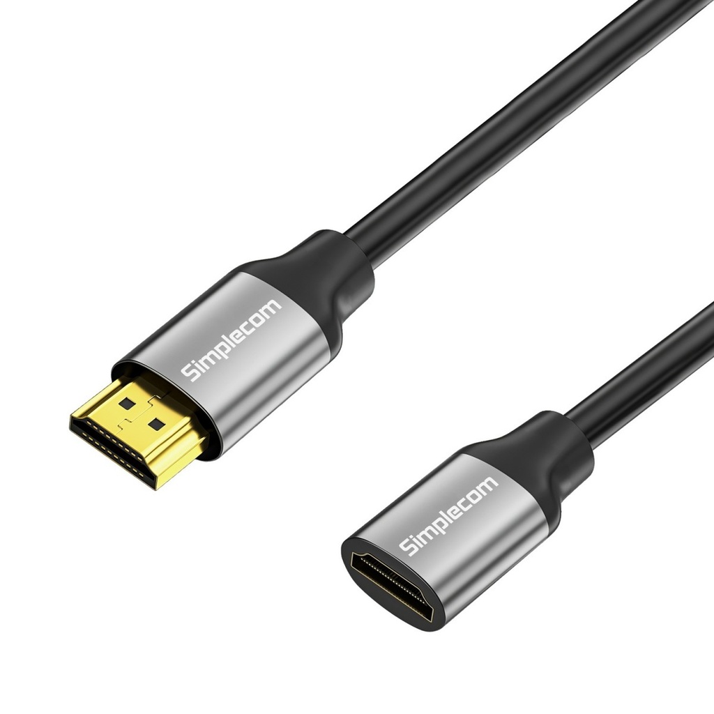 CBSI-CAF305 (LS) Simplecom CAF305 0.5M HDMI 2.1 Extension Cable Male to Female 48Gbps 8K@60Hz