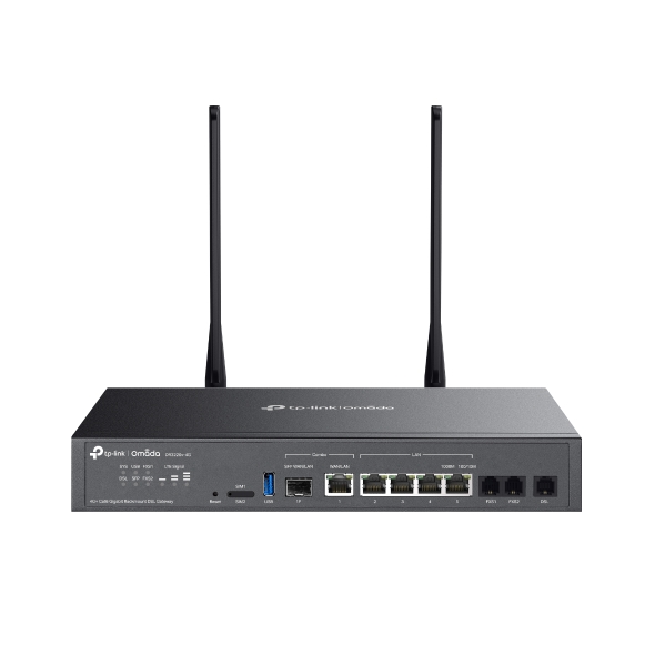 NWTL-DR3220V-4G TP-Link DR3220v-4G Omada 4G+ Cat6 Gigabit Rackmount DSL Gateway