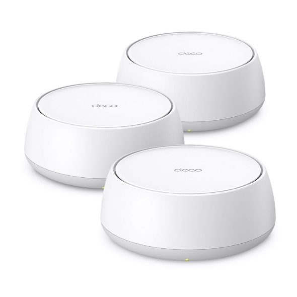 NWTL-DECOBE22-3 TP-Link Deco BE22(3-pack) BE3600 Whole Home Mesh Wi-Fi 7 System, 688 Mbps at 2.4 GHz + 2882 Mbps at 5 GHz