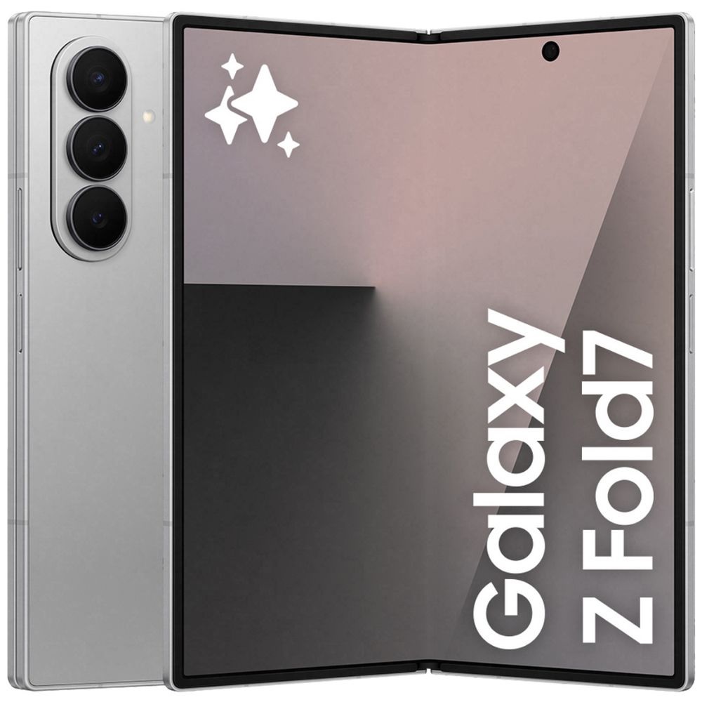 MF-SM-F966BZSEATS Samsung Galaxy Z Fold7 5G 512GB - Silver Shadow *AU STOCK*, 8.0', QXGA+, 120Hz, 12GB/512GB, 200MP/10MP, Single+ eSIM, 4400mAh, 2 Years Warranty5g