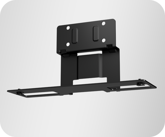 IPY-MD-AVBRACKET-L Yealink MD-AVBracket-L Compatible with:MeetingBar A50 and MVC S50, Support MD75 and MD86