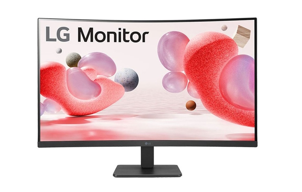 MNL-32BR50C-B LG 32'' Curved FHD 100Hz Monitor, 1920x1080, 16:9 VA Display with Great Colour, Gaming features AMD FreeSync™ & Black Stabiliser, 178° Viewing Angles