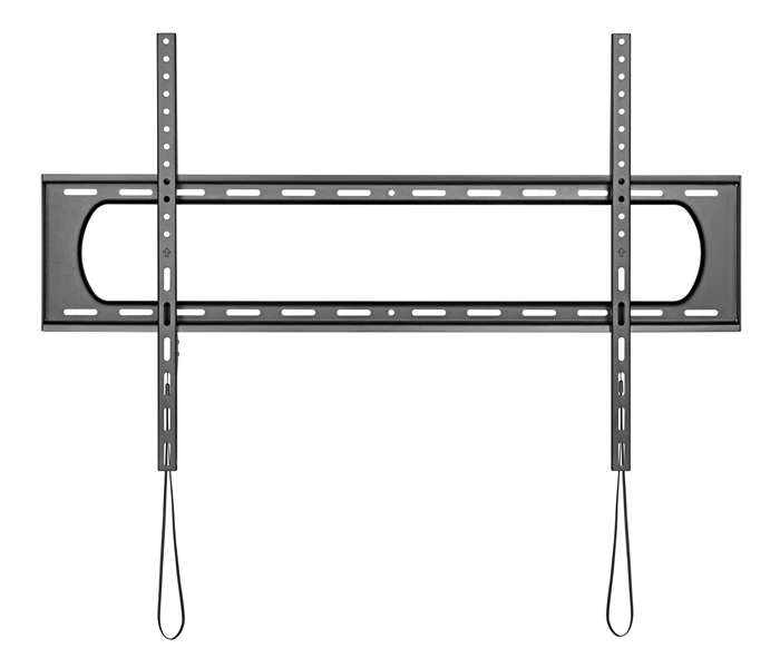 MABT-LP73-69F Brateck Affordable Heavy-Duty TV Wall Mount For 60’’~120’’ Fit Curved TV up to 120KG, VESA 50x50 up to 900x600 Fine Texture Black (LS)