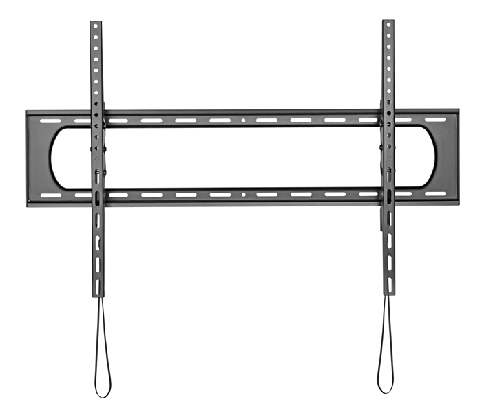MABT-LP73-69T Brateck Affordable Heavy-Duty Tilt TV Wall Mount For 60’’~120’’ Fit Curved TV up to 120KG, VESA 50x50 up to 900x600 Fine Texture Black (LS)