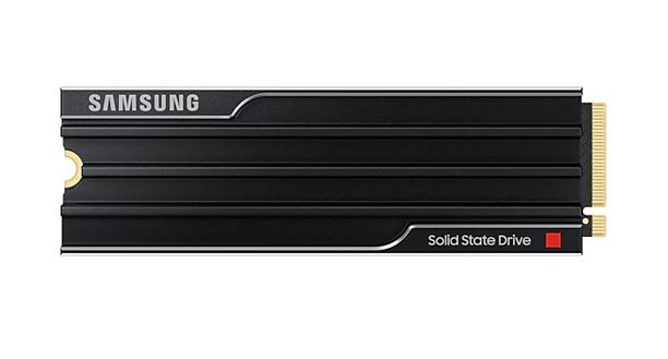 HBS-9100PRO-2TBH Samsung 9100 PRO 2TB PCIe Gen5 NVMe SSD Heatsink 14700MB/s 13400MB/s R/W 1850K/2600K IOPS 1200TBW 1.5M hrs V-NAND TLC AES 256-bit Encryption 5yr wty