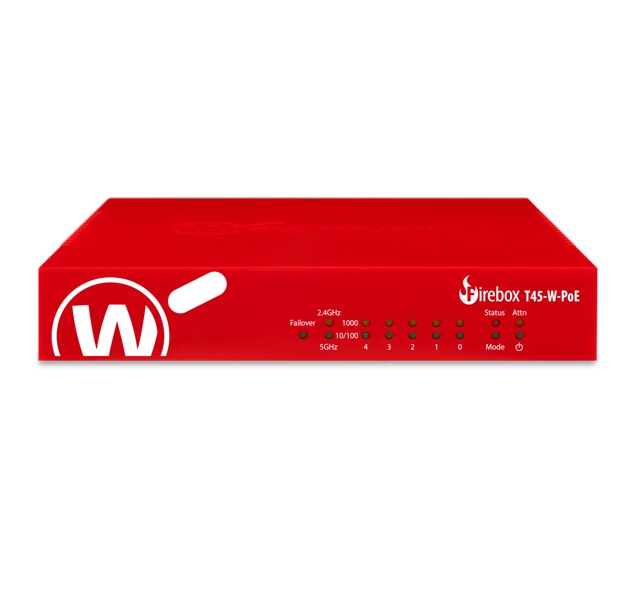 NWG-WGT48000-AU WatchGuard Firebox T45-W-PoE  Appliance Only (AU) – License Not Included (Requires Separate WG License Purchase)