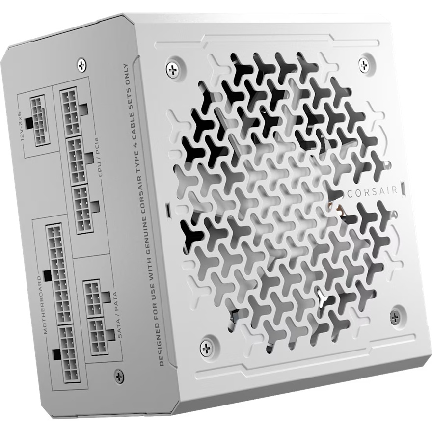 PSCP-RM750E-GOLD3.1-WH Corsair RMe Series™ RM750e - Fully Modular Low-Noise ATX Power Supply - White (AU), Cybenetics Gold, ATX12V 3.1, 2x PATA, 2x EPS, 6x SATA, 3x PCIe