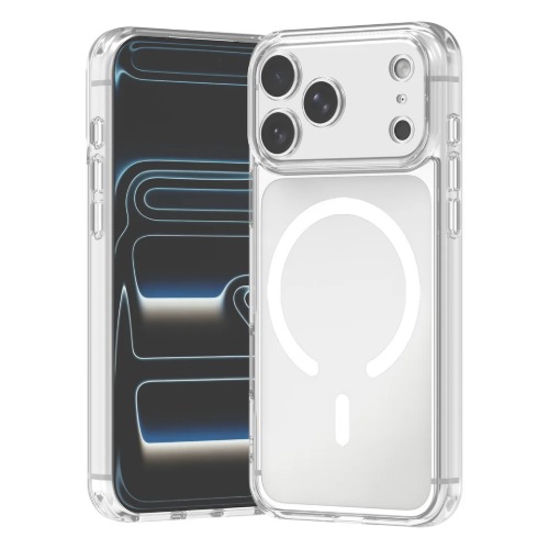 MPA-6976552044219 USP Apple iPhone 17 Pro Max (6.9') Clear Rock Shockproof Case with MagSafe - Ultra-thin, Lightweight, Non-slip, Crystal Clear, 5 Years Warranty