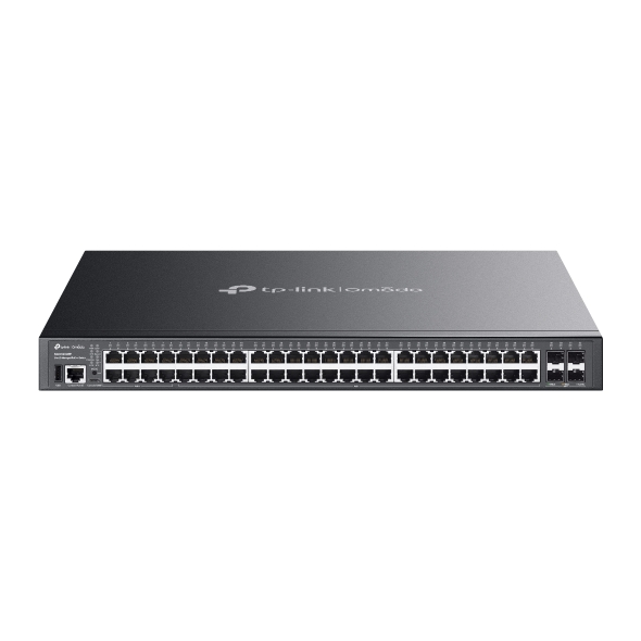 NWTL-SG5452XMPP TP-Link SG5452XMPP Omada 48-Port Gigabit Stackable Lite L3 Managed PoE++ Switch with 4× 10G Slots