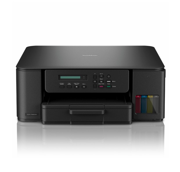 PRB-DCP-T580DW Brother T580DW A4 3-in-1 Refillable Ink Tank Printer with ultra-low running costs, 16ppm, auto duplex printing, 7,500/5,000 page, dual-band Wi-Fi