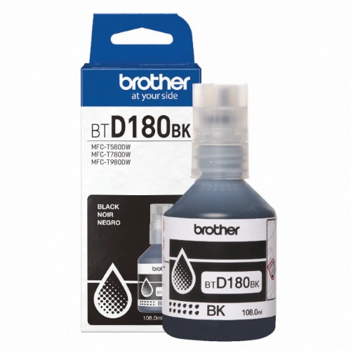 COB-BTD180BK Brother *NEW* BLACK INK BOTTLE TO SUIT DCP-T580DW/DCP-T780DW -UP TO 7500 PAGES