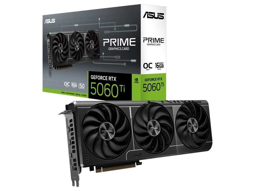 [VCA-RTX5060TI-O8G-DU] VCA-RTX5060TI-O8G-DU ASUS nVidia GeForce DUAL-RTX5060TI-O8G RTX 5060 Ti 8GB GDDR7 OC Edition 2602MHz Boost Clock, RAM 28Gbps, 767AI TOPs, Digital Max Resolution