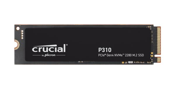 HBC-P310-4TB Crucial P310 4TB Gen4 2280 NVMe SSD 7100/6000 MB/s R/W 800TBW 1000K/1000K IOPS 1.5M hrs MTTF Full-Drive Encryption M.2 PCIe4 5yrs