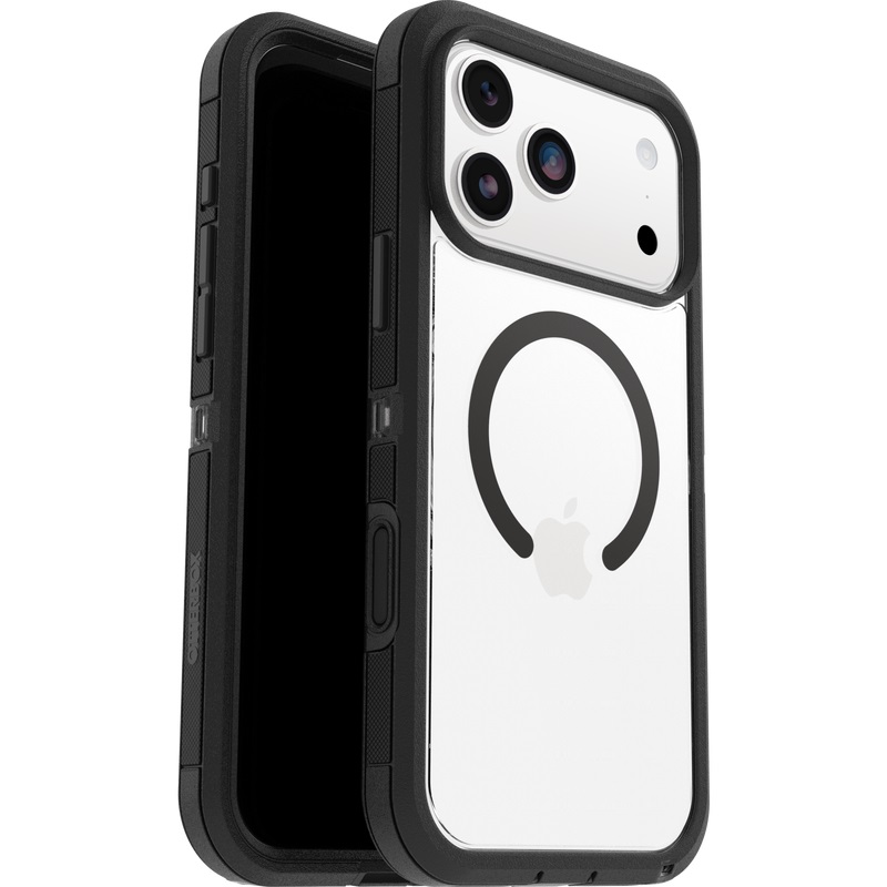MPA-77-98534 OtterBox Defender Pro XT MagSafe Apple iPhone 17 Pro Max (6.9') Case Dark Side (Clear/Black) - (77-98534), DROP+ 7X Military Standard,7 Years Warranty