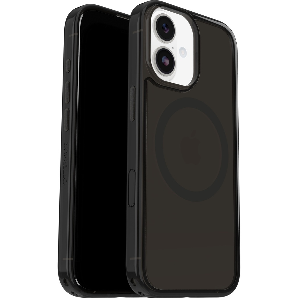 MPA-77-98801 OtterBox Symmetry Clear MagSafe Apple iPhone 17 (6.3') Case Black Mist (Clear/Black) - (77-98801), DROP+ 3X Military Standard,  7 Years Warranty