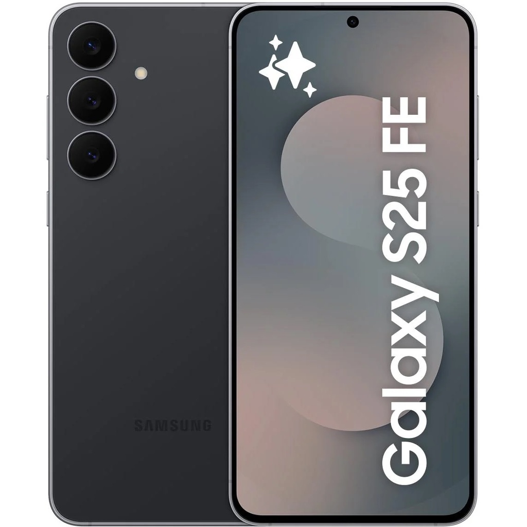 MF-SM-S731BZKAATS Samsung Galaxy S25 FE 5G 128GB - Jet Black *AU STOCK*, 6.7', Full HD+, 120Hz, 8GB/128GB, 50MP/12MP, Single+ eSIM, AI, 4900mAh, 2 Years Warranty