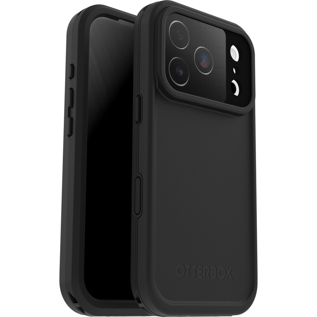 MPA-77-99768 OtterBox Fre Magsafe Apple iPhone 17 Pro (6.3') Case Black - (77-99768), DROP+ 5X Military Standard, Camera Control, 7 Years Warranty