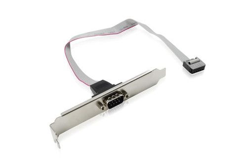 SV-DB9-SP Server - Generic DB9 Serial Header Cable with Bracket - 30cm cable length