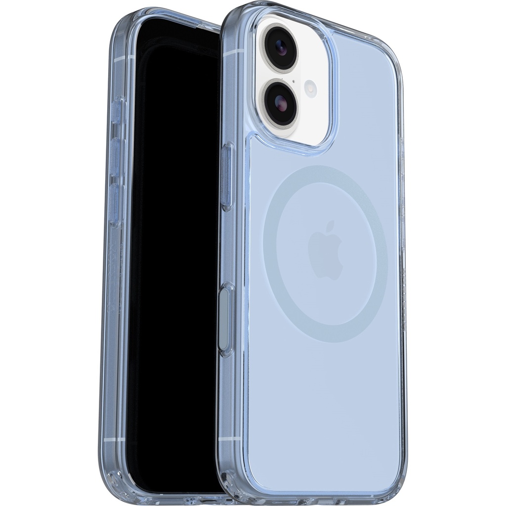 MPA-77-98799 OtterBox Symmetry Clear MagSafe Apple iPhone 17 (6.3') Case Blue Bliss (Clear) - (77-98799), DROP+ 3X Military Standard, 7 Years Warranty