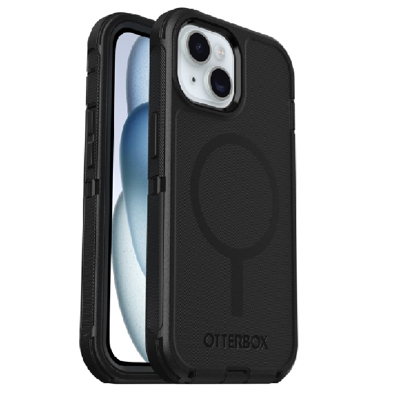 MPA-77-97673 OtterBox Defender MagSafe Apple  iPhone 17e / iPhone 16e / iPhone 15 / iPhone 14 / iPhone 13 (6.1') Case Black - No Retail Packaging ,7 Years Warranty