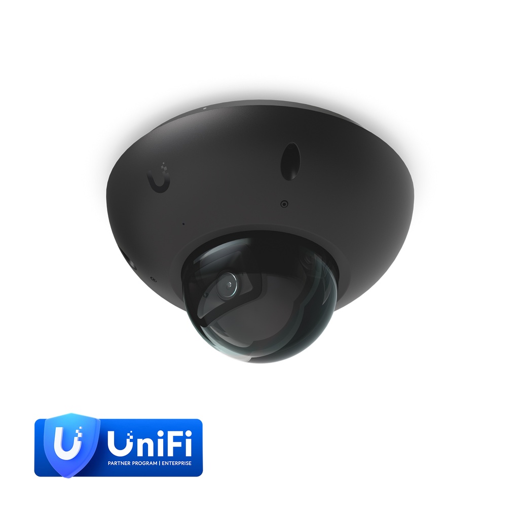 NHU-UVC-G6-DOME-B Ubiquiti G6 Dome,Black,All weather,Vandal-proof 4K PoE Camera,1/1.8 8MP Image Sensor,Multi-TOPS AI Engine,Longrange IR NightVision*Avail for Deal Reg*