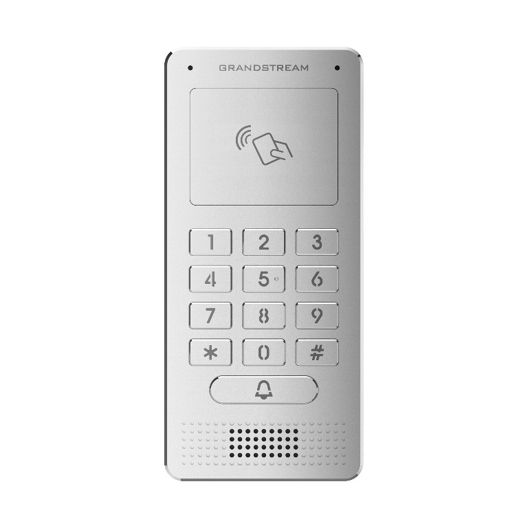 Grandstream GDS3705 IP Door System, Built In RFID Chip Reader, Speaker  Microphone, Meta Casing, Powerable Via POE