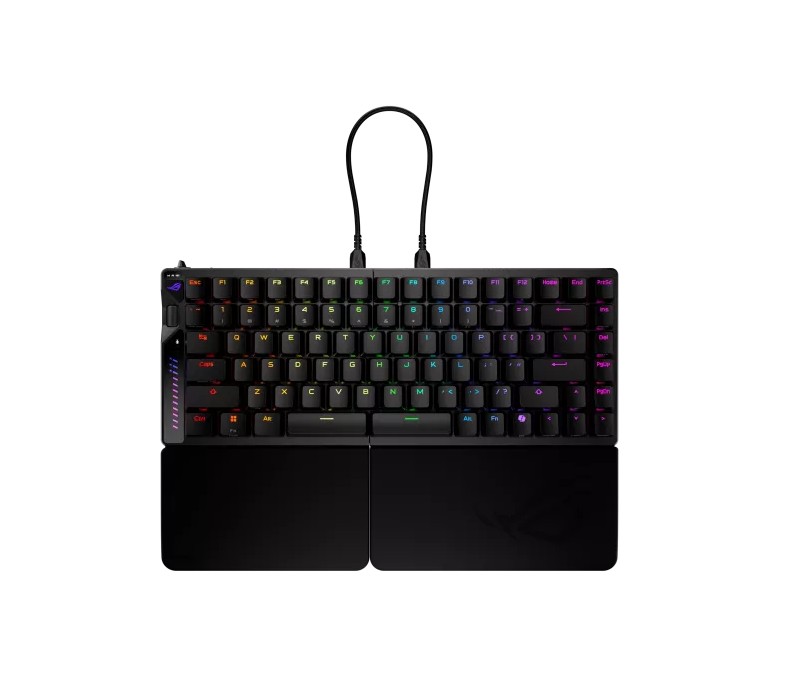 [KBA-ROG-FALCATA] KBA-ROG-FALCATA ASUS ROG FALCATA Gaming Keyboard Hot-Swappable ROG HFX V2 Magnetic Switches, ROG Hall Sensor ROG SpeedNova 8K wireless
