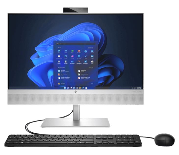 SYHP-A840-I716512G93 HP EliteOne 840 G9 AIO 23.8'/24' FHD Intel i7-14700 vPro 16GB DDR5 512GB SSD Windows 11 PRO Intel UHD GPU WIFI6E 5MP IR Webcam Keyboard Mouse 3YR wty