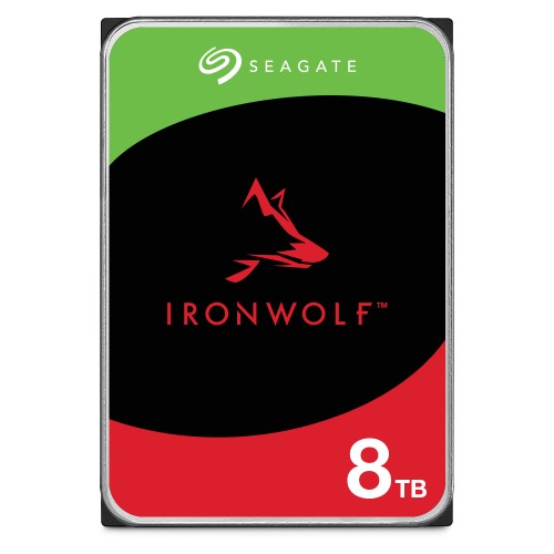 HASEA8TB-IWNAS54 Seagate 8TB 3.5' IronWolf, SATA3, NAS 24x7, 5400 RPM, CMR, max. STR OD 202MB/s, 256MB Cache, HDD, 3Years Warranty (ST8000VN002)