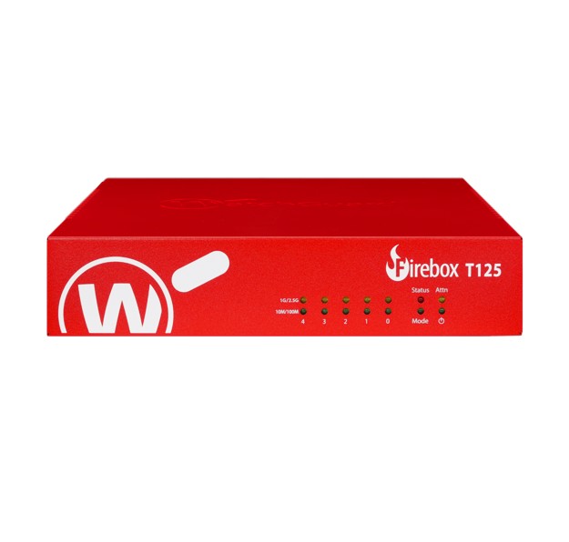 NWG-WGT125000 WatchGuard Firebox T125 Appliance Only – License Not Included (Requires Separate WG License Purchase)