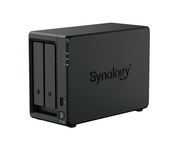 BASY-DS725+ Synology DiskStation DS725+ 2-Bay 3.5' Diskless 1x 1GbE + 1x 2.5GbE, NAS (Scalable), AMD Ryzen R1600 dual core, 4GB RAM, 1xUSB3