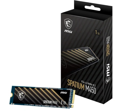 HBM-SPATIUMM480PRO-1TB MSI SPATIUM M480 PRO PCIe 4.0 NVMe M.2 1TB SSD, 1GB DDR4, Sequential Read up to 7400MB/s, Sequential Write up to 6000MB/s, 700 TBW, 5 Year Warranty
