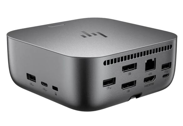 NAHP-9X472UT HP Dock G6 Thunderbolt 4 Docking Station - 100W Power Delivery 3xDisplays 2xDP 1xHDMI 3xUSB-A 2xUSB-C 1xTB4 2.5GbE RJ45 for HP Notebook PC