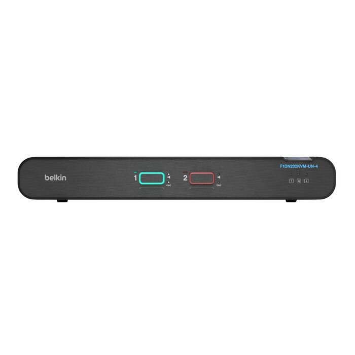 MPA-F1DN202KVM-HA-4 Belkin Universal 2nd Gen Secure KVM Switch, 2-Port Dual Head w/CAC - Belkin (F1DN202KVM-HA-4)