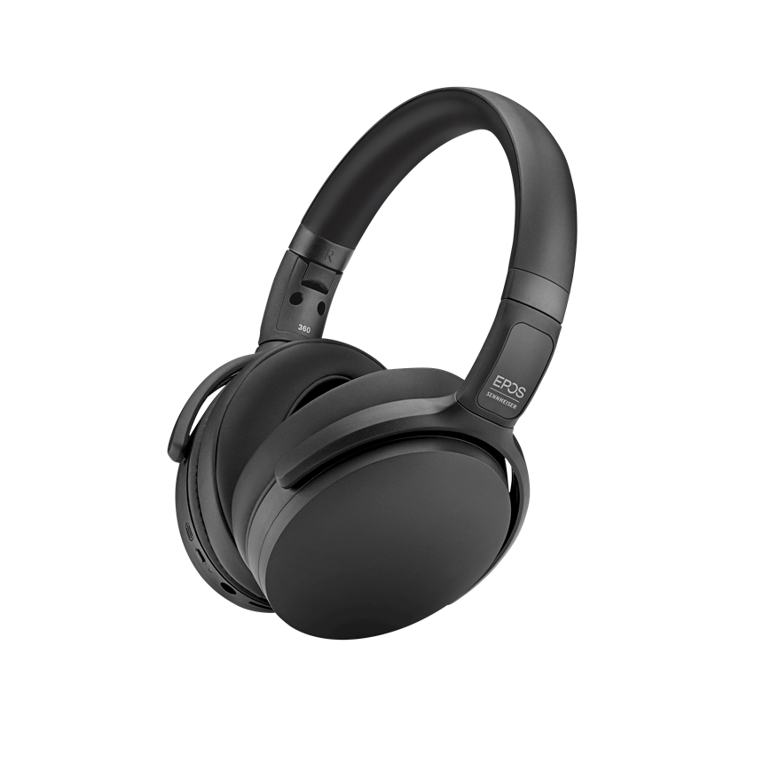 EPOS  Adapt 360 Double-Sided Bluetooth® Headset Black w/ BTD800 USB Dongle  Storage Pouch, Teams Certified, 2 Year Warranty