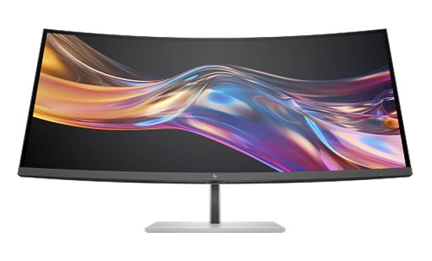 MNHP-738PU HP Series 7 Pro 738PU 38' Curved 4K WQHD Thunderbolt IPS Monitor 3840x1600 21:9 5ms Height Adjust Tilt Swivel Pivot HDMI DP USB-C VESA 3yrs