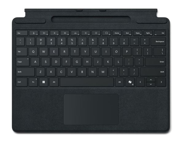 NAMS-8XA-00182 Microsoft Surface Pro 8/9/X/10/11/12 Business Signature Mechanical & Backlit Key Large Type cover Keyboard Black No-PEN