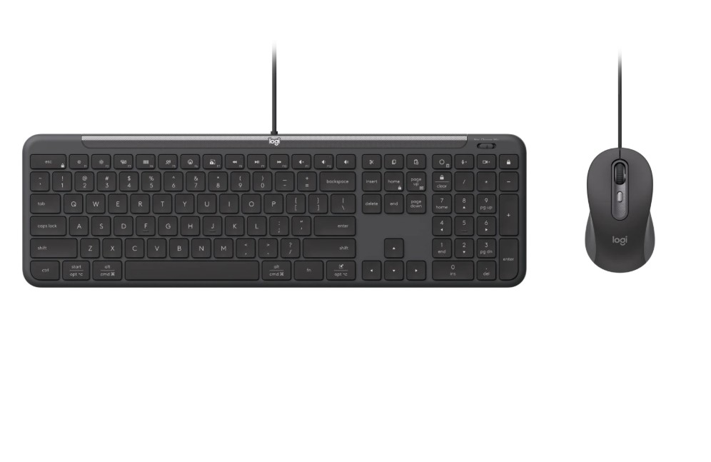 [KBLT-MK620] KBLT-MK620 (LS) Logitech MK620 Slim Wired Combo MK620 for Business - Multi-OS keyboard and mouse for workplaces