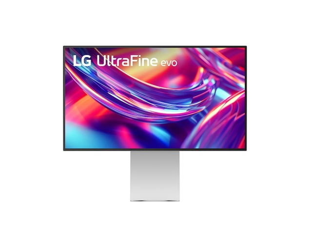 MNL-32U990A-S LG UltraFine™evo 32' 6K monitor with IPS Black, HDR600, DCI-P3 98%, Adobe RGB 99.5%, Thunderbolt 5, HDMI 2.1, and tilt/height/pivot adjustments