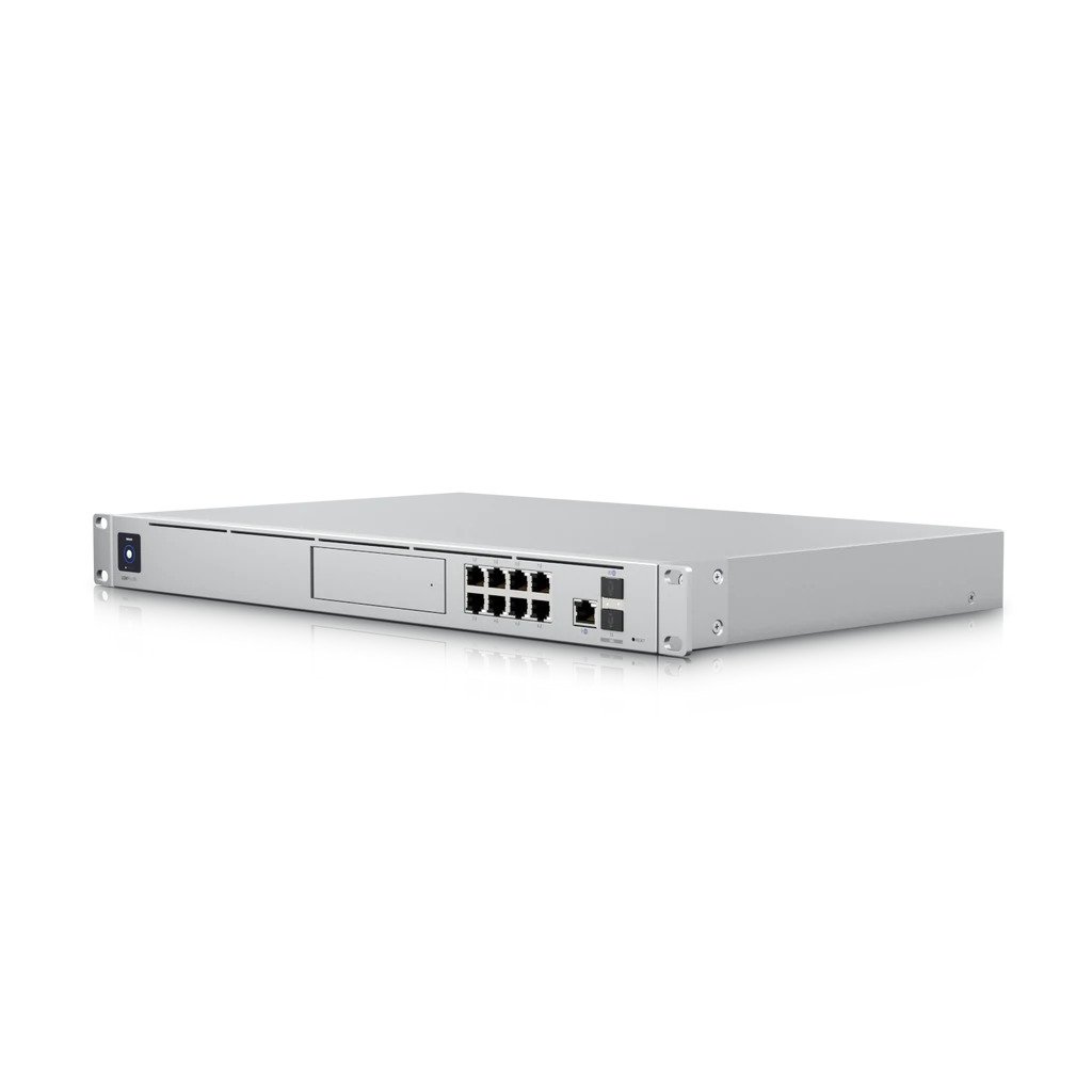 Ubiquiti Dream Machine Special Edition, Enterprise-grade, UniFi OS Console, All-In-One Unifi Solution, 8x GbE PoE RJ45 Ports, 3.5" HDD Bay, 2Yr Warr
