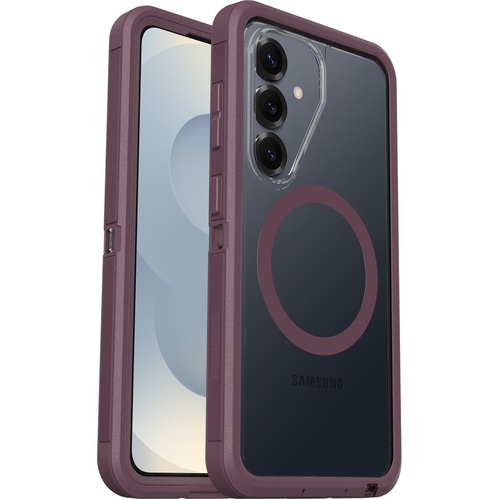 MPA-77-000088 OtterBox Defender Pro XT Clear Samsung Galaxy S26 5G (6.3') Case Dye Hard (Clear/Purple) - (77-000088), DROP+ 7X Military Standard, 7 Years Warranty